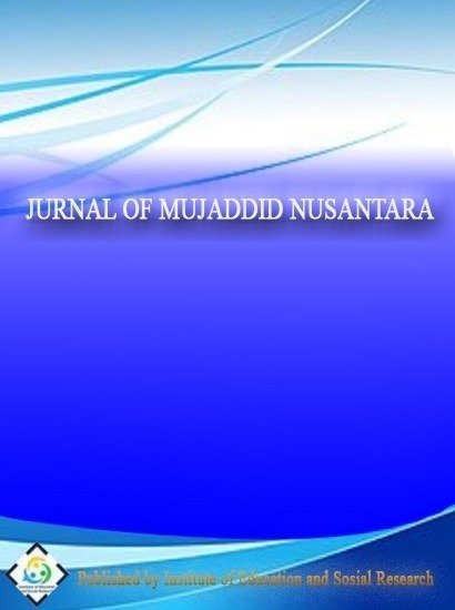 					View Vol. 1 No. 3 (2024): Journal of Mujaddid Nusantara September, 2024
				